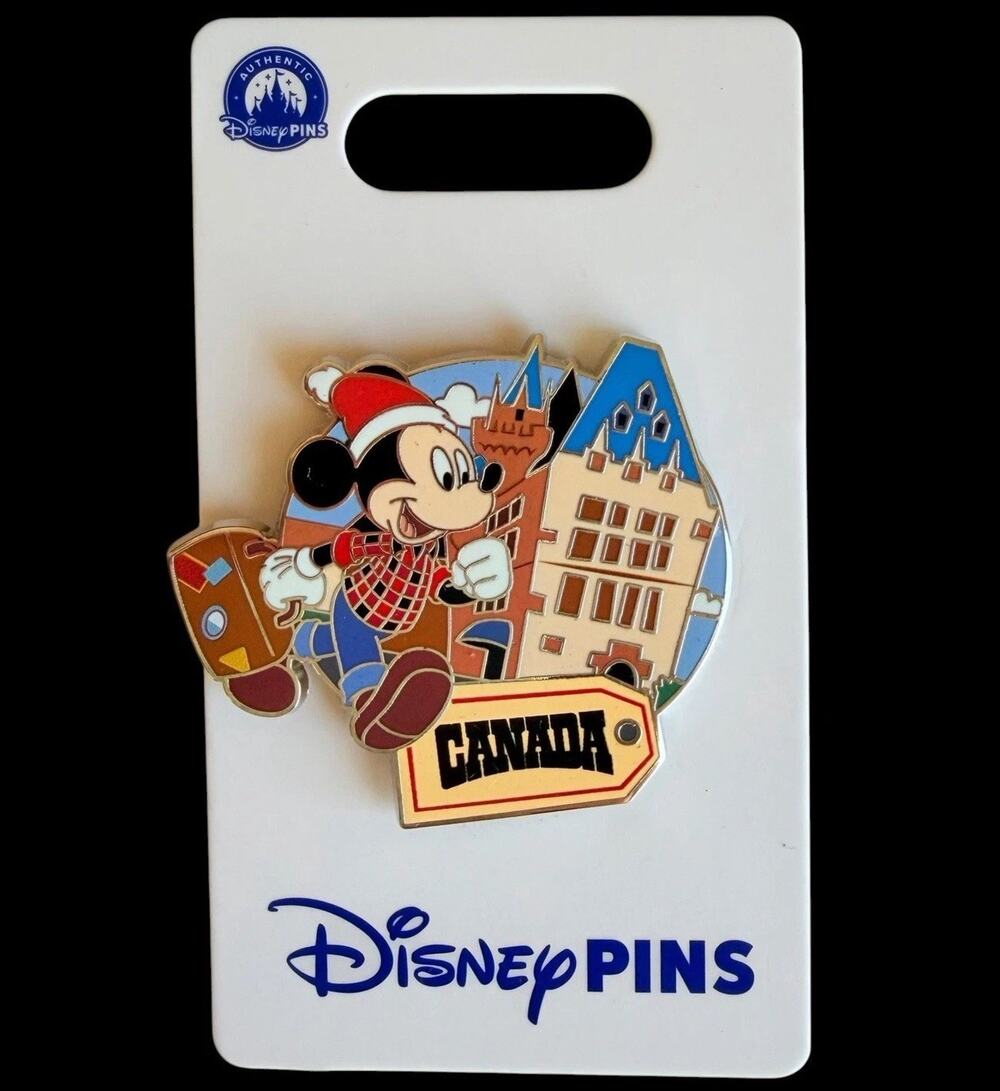 Disney Parks EPCOT Mickey Mouse Canada World Showcase Travel Pin 2024 NEW